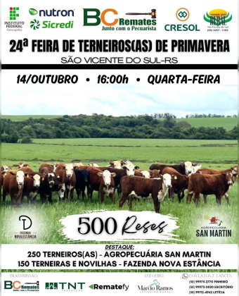 24ª Feira de Terneiros(as) de Primavera